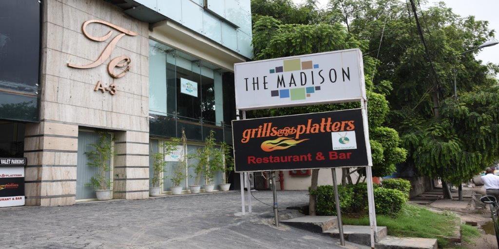 The Madison Otel Yeni Delhi Dış mekan fotoğraf